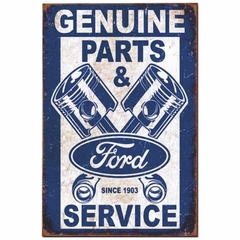 Chapa Vintage Ford Genuine Parts