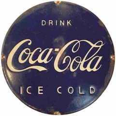 Círculo Vintage COCA COLA ICE