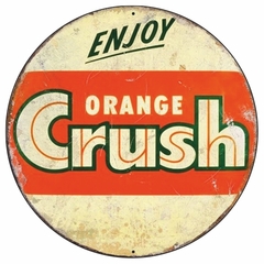 Círculo Vintage Orange Crush 1