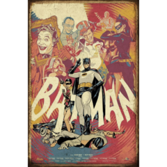 Chapa Vintage Videos Batman Retro