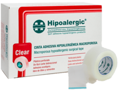 TELA ADHESIVA CLEAR TRANSPARENTE | HIPOALERGIC |