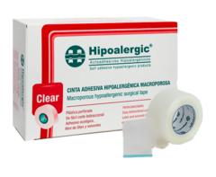 TELA ADHESIVA CLEAR TRANSPARENTE | HIPOALERGIC | - comprar online