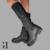Bota Montar Negra Lycra - comprar online