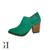 Bota corta verde benetton.