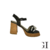 Sandalia Iguana Negro Cadena - comprar online