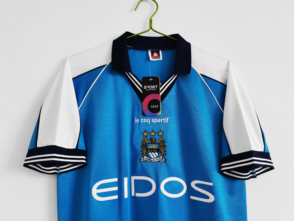 Camisa Manchester City Home 22/23 Jogador Puma Masculina - Azul