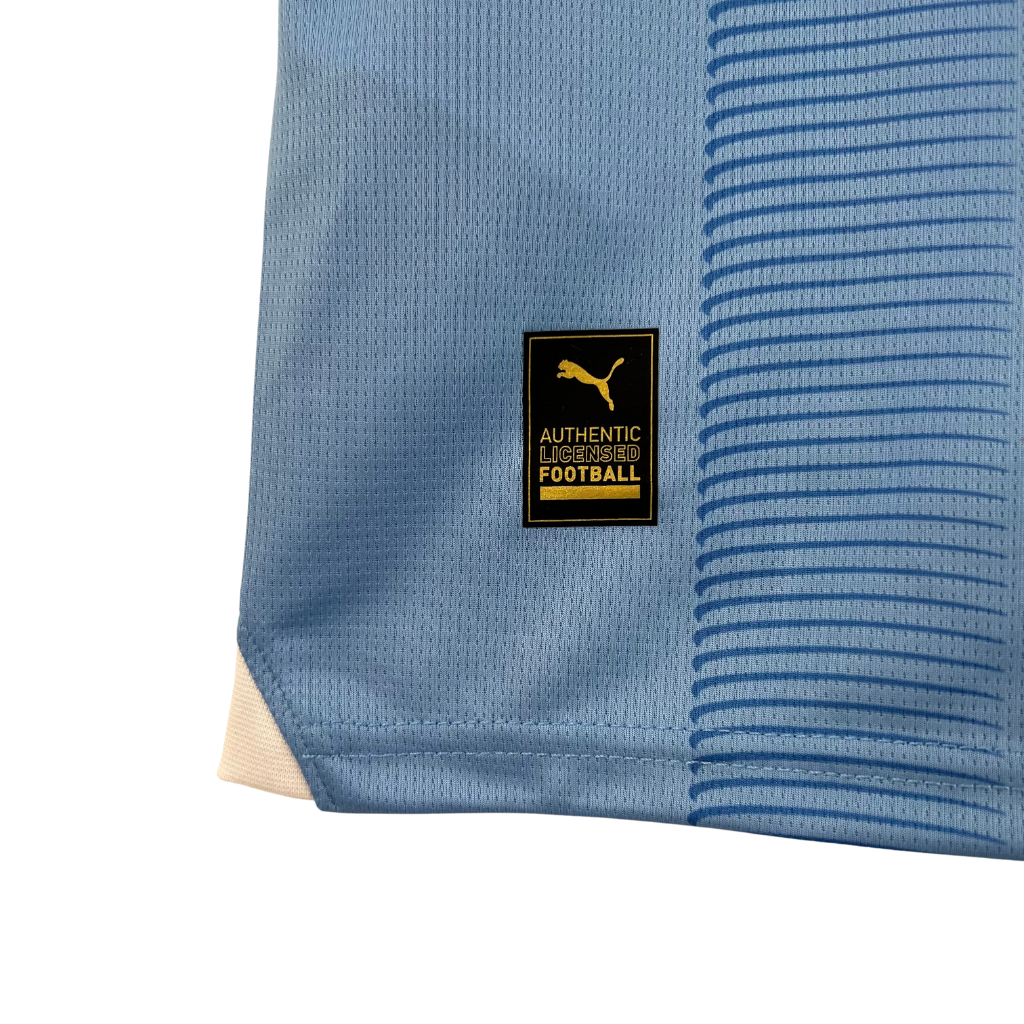 Camisa Manchester City 23/24 Puma Jogador Masculina - Azul