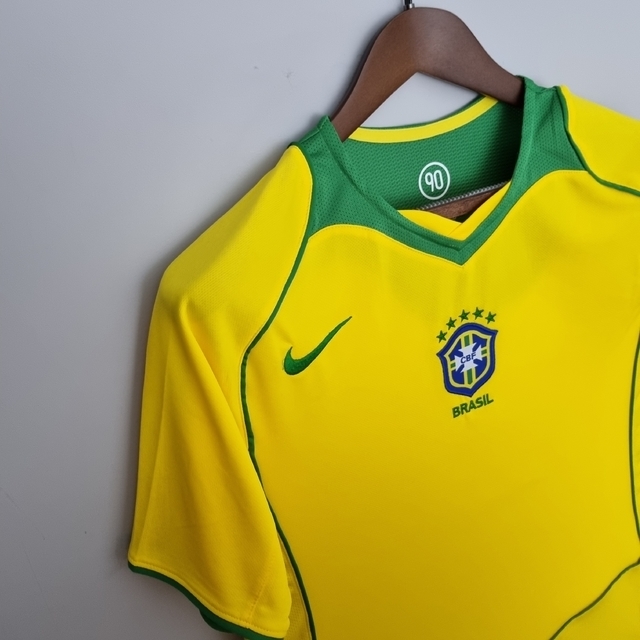 Camisa Brasil 2002 Retrô Nike Authentic