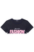 Conjunto Blusa Cropped e Sobreposição Vic & Vicky 53539 - comprar online