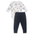 Conjunto Body Manga Longa Com Estampa Pandinha e Calça Mini & Co 8939.1271