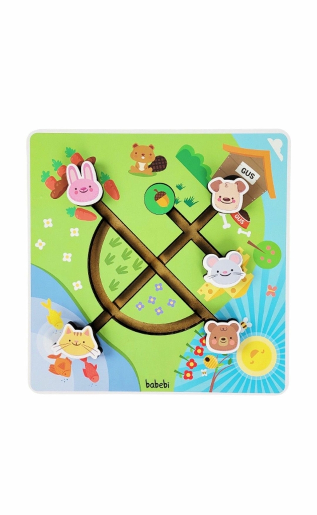 Jogo Labirinto No Campo - 6003 - Babebi - Kits e Gifts