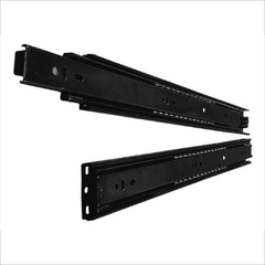 CORREDERA TELESCOPICA CLIP NEGRO 350MM