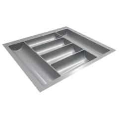 CUBIERTERO PLASTICO 500MM GRIS PLATA