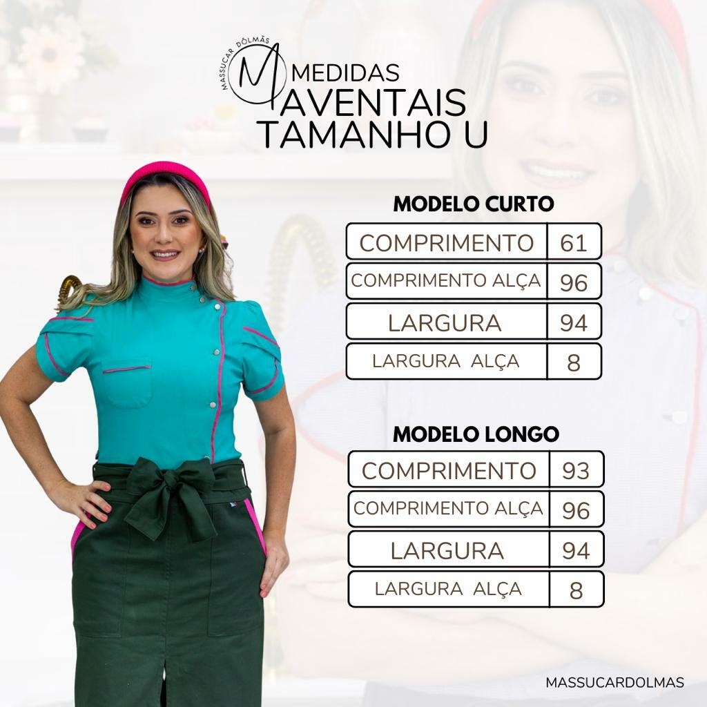 Avental De Cerâmica MIKI WELL - Com Pernas Separadas, 3 Bolsos, Conforto Para Horas De Trabalho