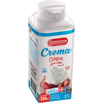 CREMA DE LECHE LA PAULINA POTE X 200 ML.