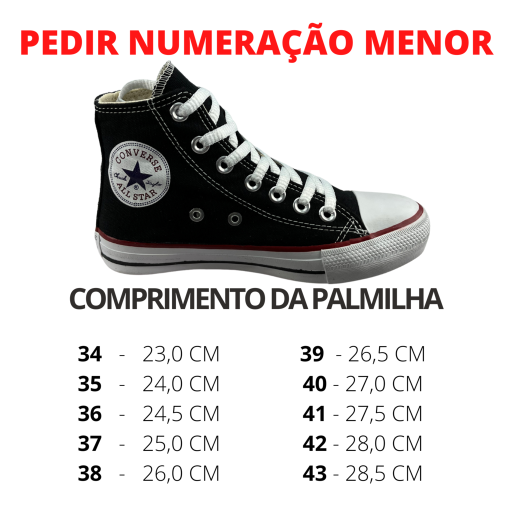 Tenis All Star Feminino - Compre Online