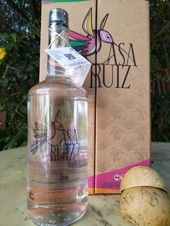 Mezcal Cuishe - 1L con dos Jicaritas