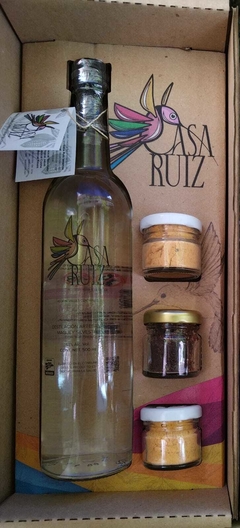 Mezcal Cuishe - 500ml con tres sales - comprar en línea