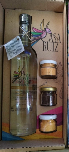 Mezcal Jabalí - 500ml con tres sales - comprar en línea