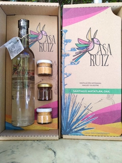 Mezcal Tepextate - 500ml con tres sales