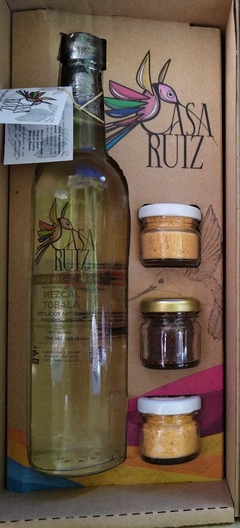 Mezcal Tobalá - 500ml con tres sales - comprar en línea