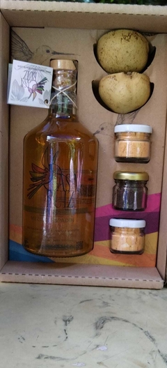 Espadín Añejo - 750ml con dos jicaritas y tres sales - comprar en línea