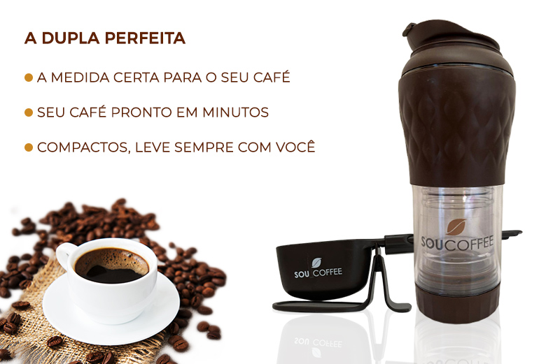 Balança e Cafeteira Sou Coffee