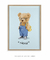 Quadro Bear "Nerd" - comprar online