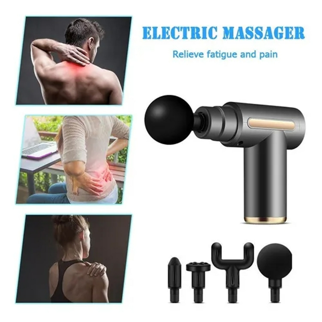 Mini Massageador Muscular Elétrico Inteligente Portátil