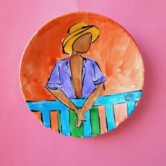CONJUNTO DE PRATOS DECORATIVOS - PASSEIO - comprar online