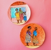 CONJUNTO DE PRATOS DECORATIVOS - FAMÍLIA SILVA, A FAMÍLIA DA DIÁSPORA