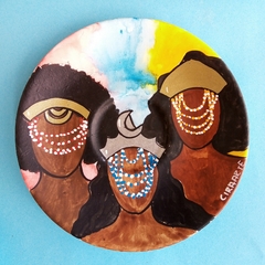 CONJUNTO DE PRATOS DECORATIVOS - ORIXÁS - comprar online