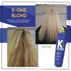 K-ONE BLONDE HAIR SMOOTHING MASK - KopenHair Professional