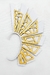 Ear Cuff Geométrico Branca