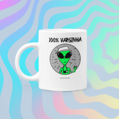 Caneca de Porcelana | "100% VARGINHA" na internet