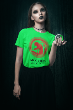 Camiseta Feminina | "Mother of Cats" - comprar online