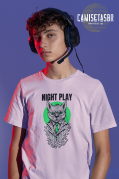 Camiseta Masculina | "NIGHT PLAY" - loja online