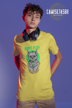 Camiseta Masculina | "NIGHT PLAY" - comprar online