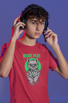 Camiseta Masculina | "NIGHT PLAY" - CAMISETAS BR