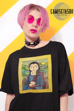 Camiseta Feminina | "Mona Cat"