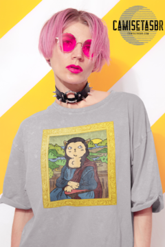 Imagem do Camiseta Feminina | "Mona Cat"