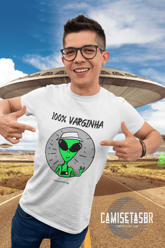 Camiseta Masculina | "100% VARGINHA" - comprar online