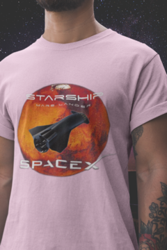 Camiseta Masculina | "STARSHIP - SpaceX" - loja online