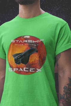 Imagem do Camiseta Masculina | "STARSHIP - SpaceX"