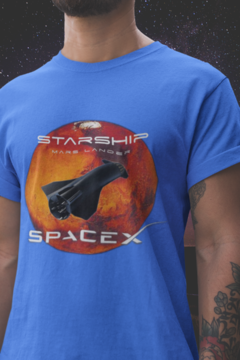 Camiseta Masculina | "STARSHIP - SpaceX"