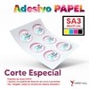 IMPRESSÃO SA3 EM PAPEL ADESIVO COM CORTE ESPECIAL