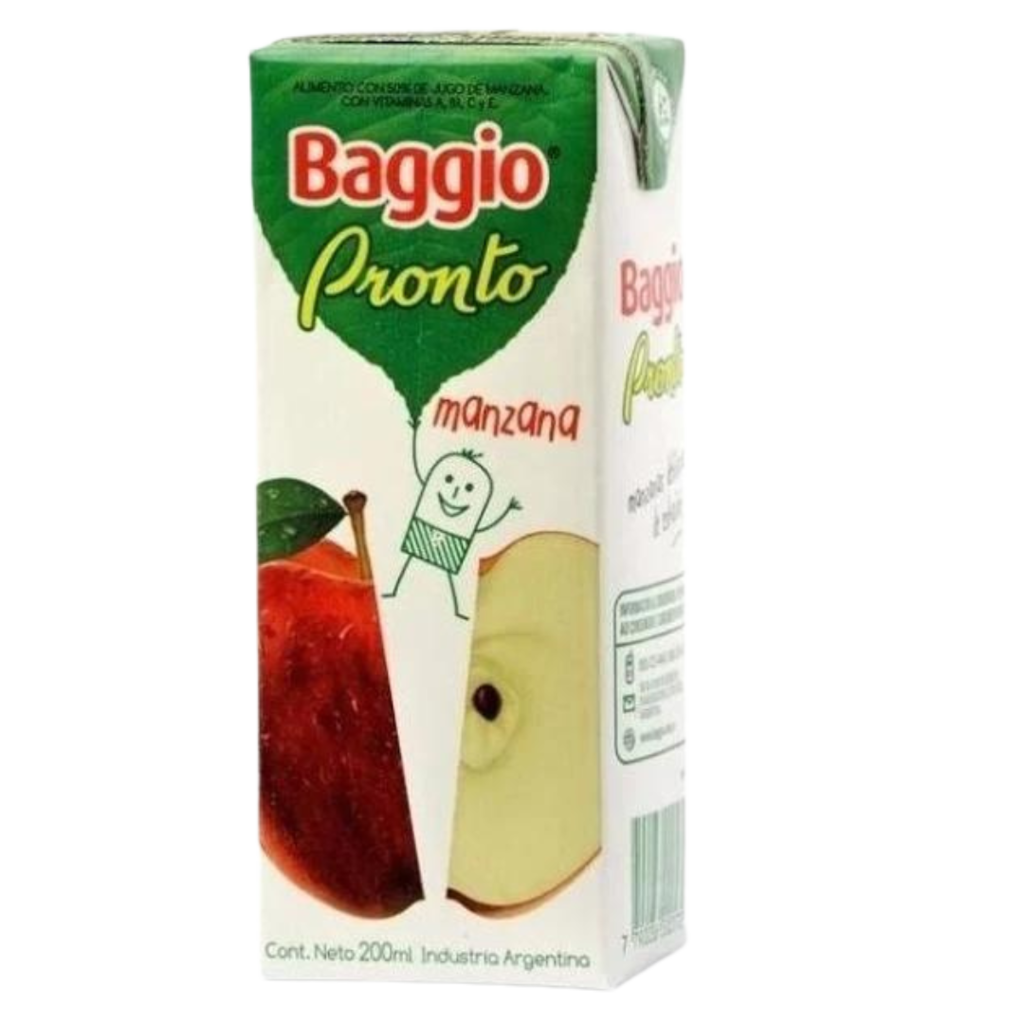 Jugo Baggio Pronto Manzana ML Abasto Market