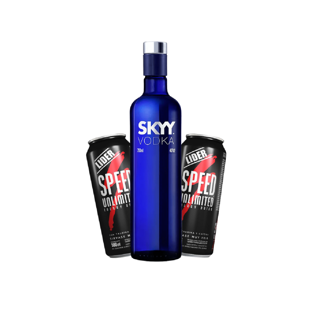Vodka Skyy + 2 Speed XL Comprar en Abasto Market