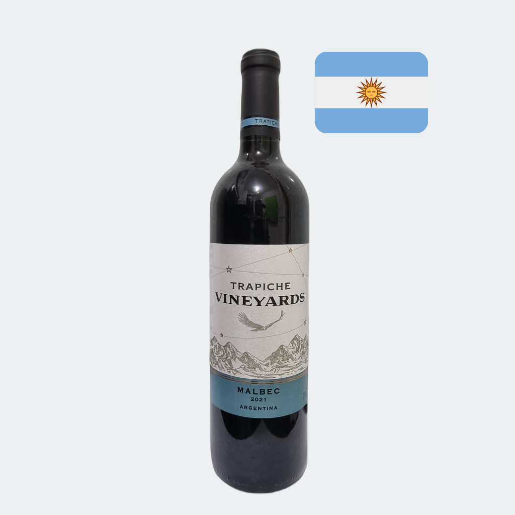 VINHO ARGENTINO TINTO SECO VINEYARDS TRAPICHE MALBEC MENDOZA GARRAFA 750ML  - GTIN/EAN/UPC 47790240017043 - Cadastro de Produto com Tributação e NCM -  Cosmos