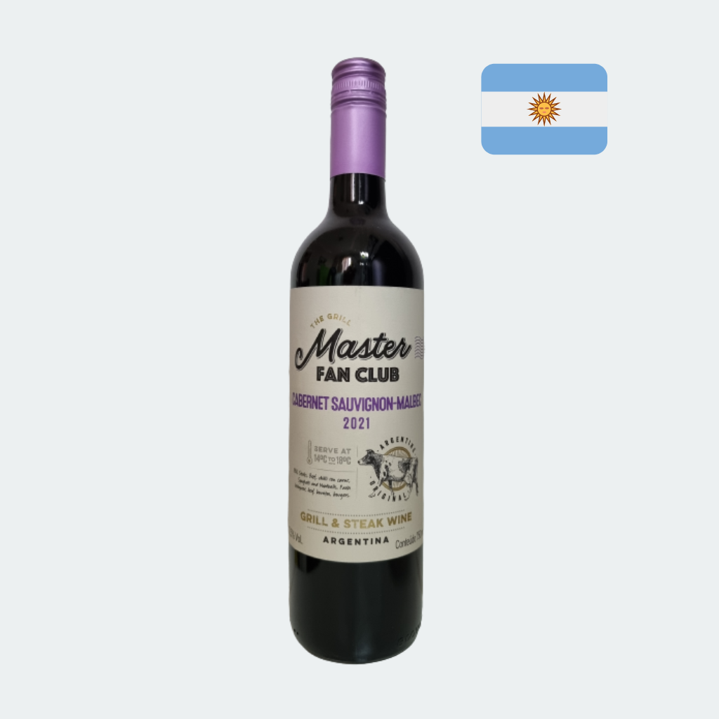 The Grill Master Fan Club SauvignonMalbec Vinho Fino Tint